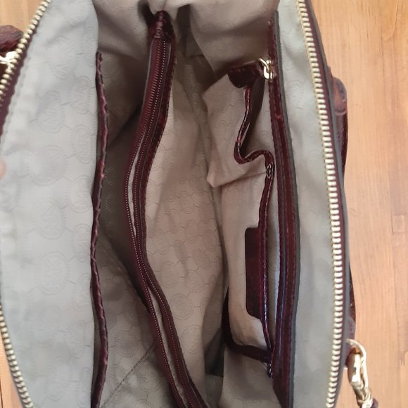 MICHAEL Michael Kors Riley Python bag - Picture 8 of 9